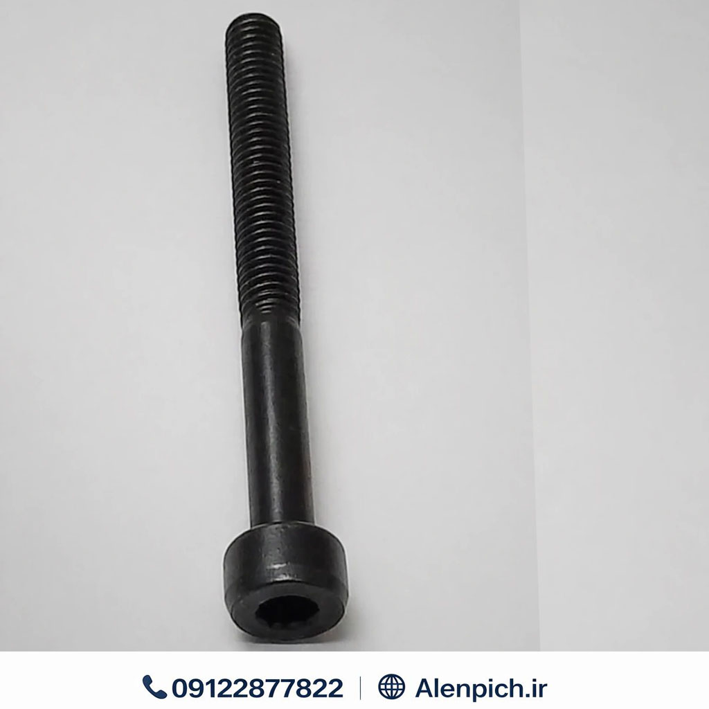 پیچ آلن باسر نیم رزوه M6*60