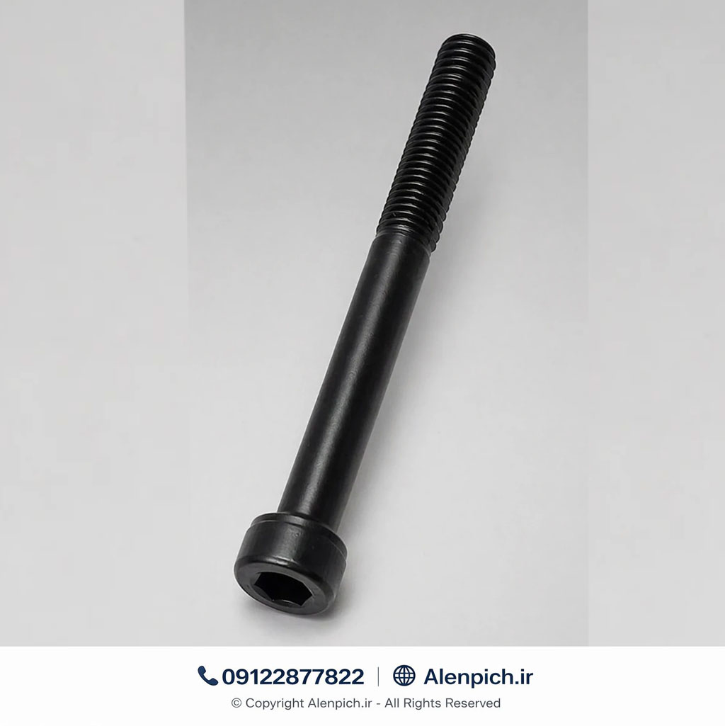 پیچ آلن باسر نیم رزوه M3*30