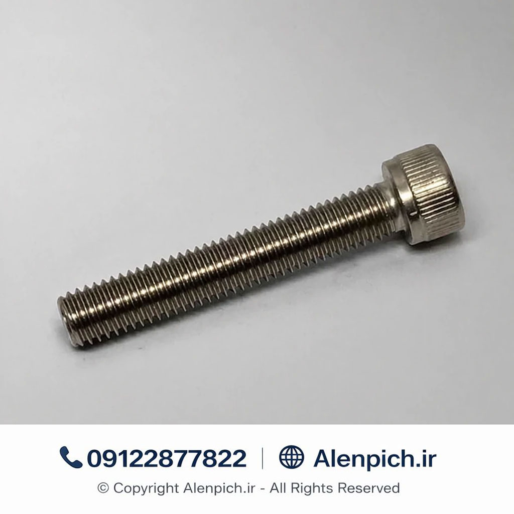 پیچ آلن باسر استیل M10*60