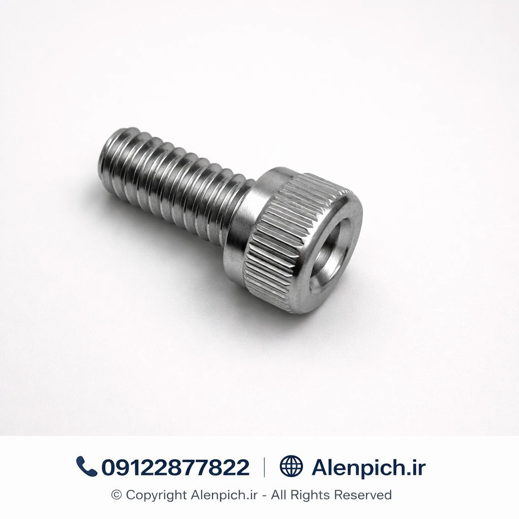 پیچ آلن باسر استیل M6*15