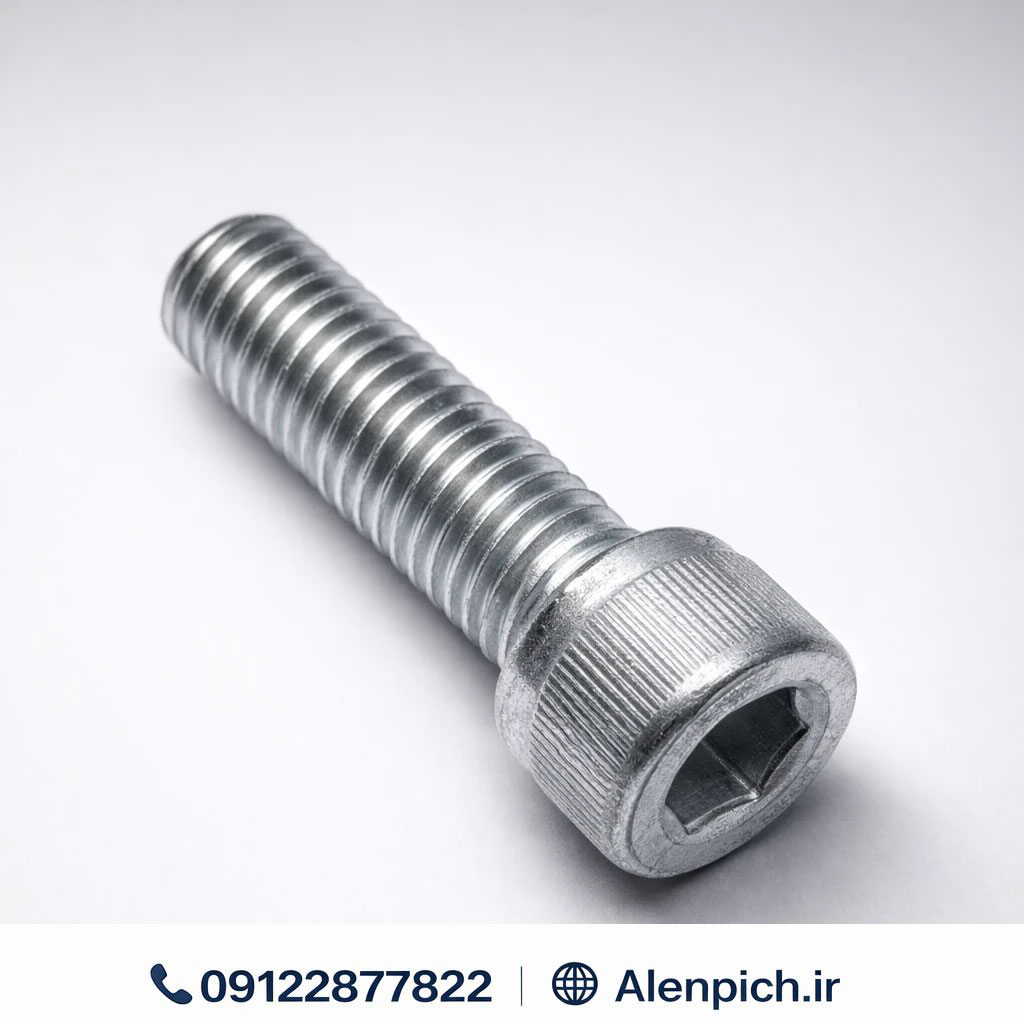 پیچ آلن باسر گالوانیزه M8*30