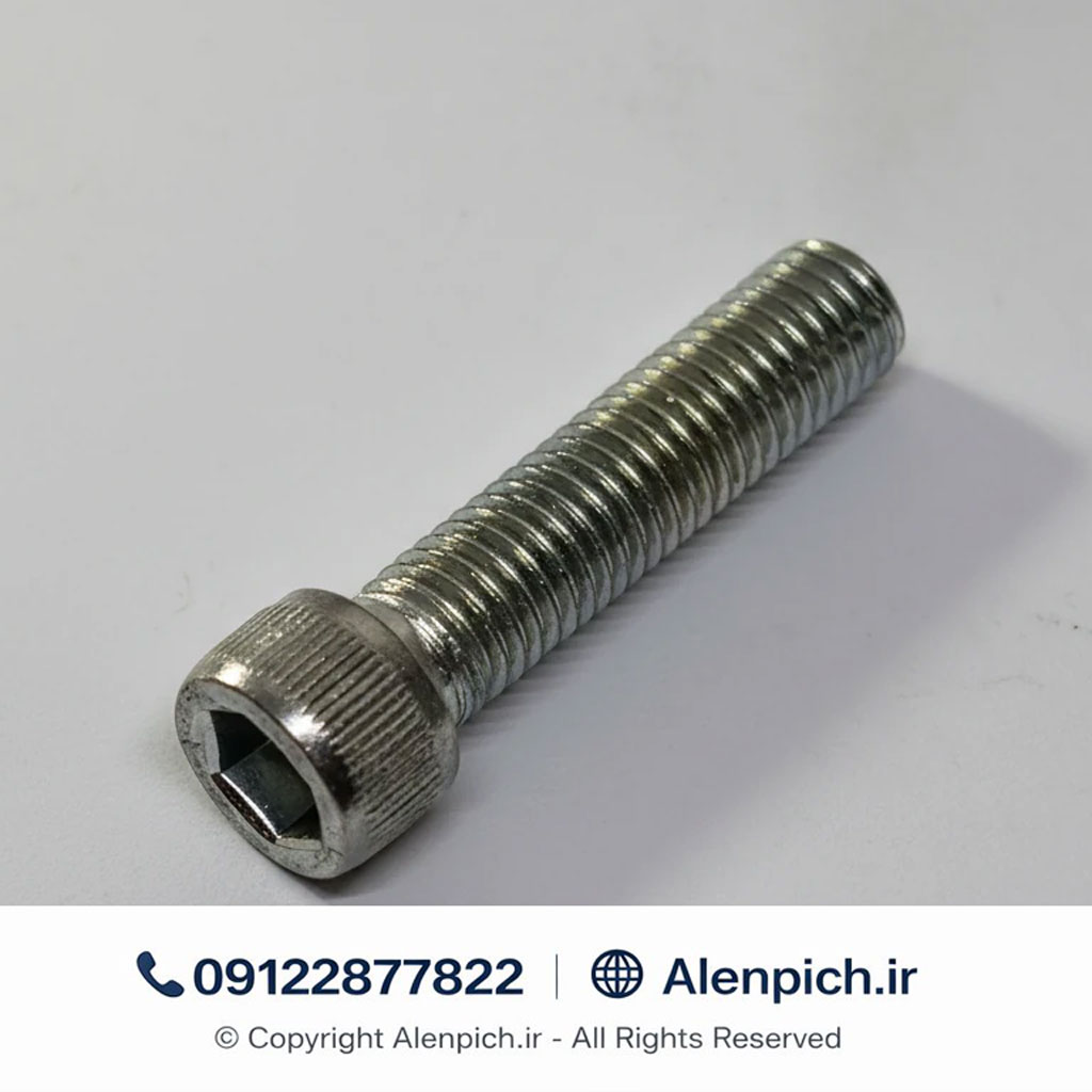 پیچ آلن باسر گالوانیزه M8*40