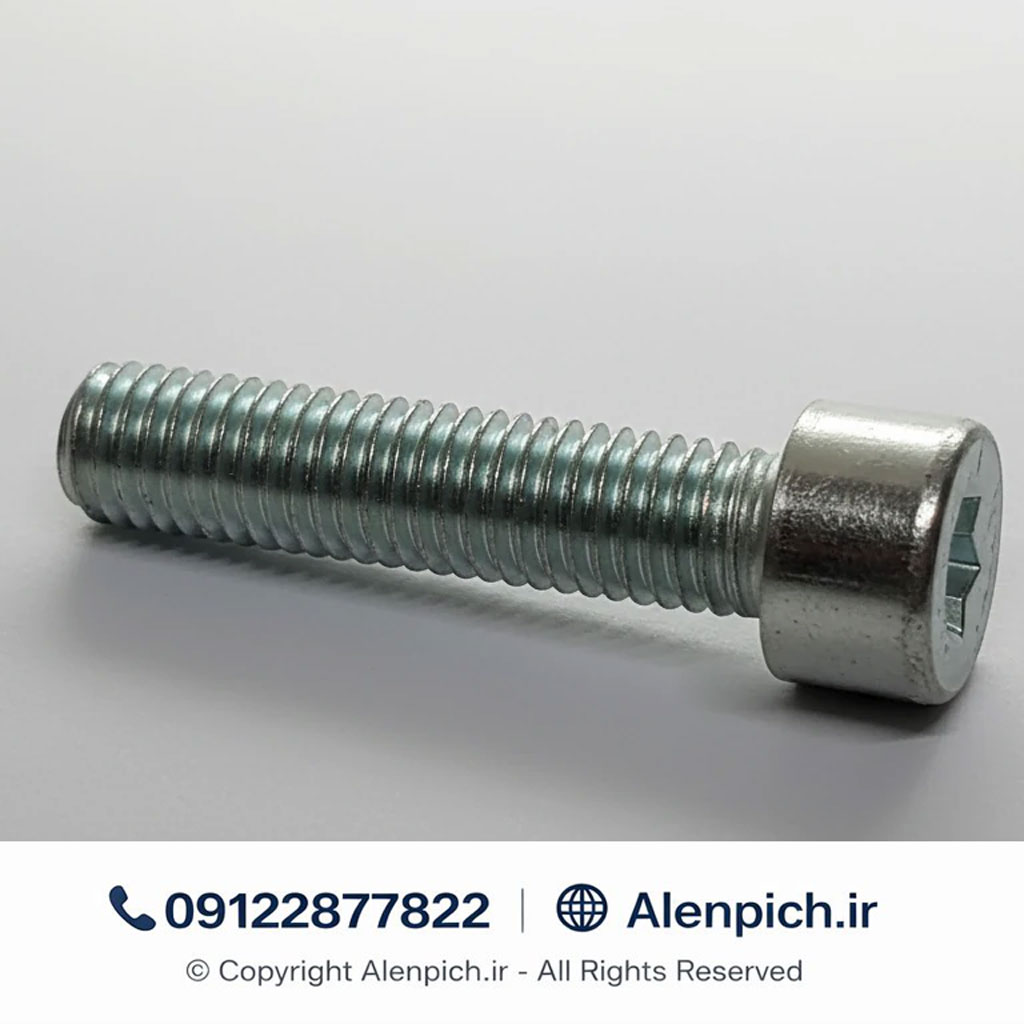 پیچ آلن باسر گالوانیزه M8*60