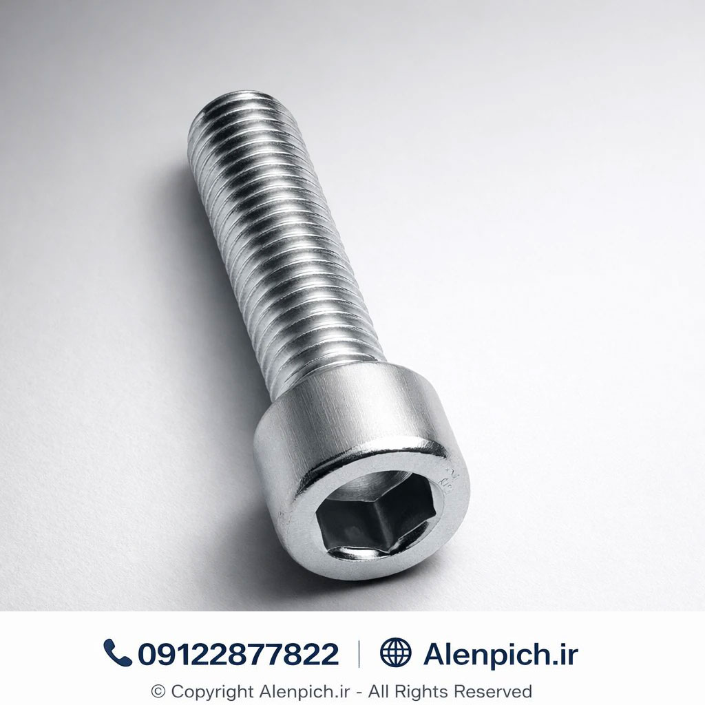 پیچ آلن باسر استیل M10*50