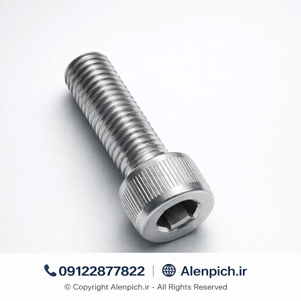 پیچ آلن باسر استیل M10*20