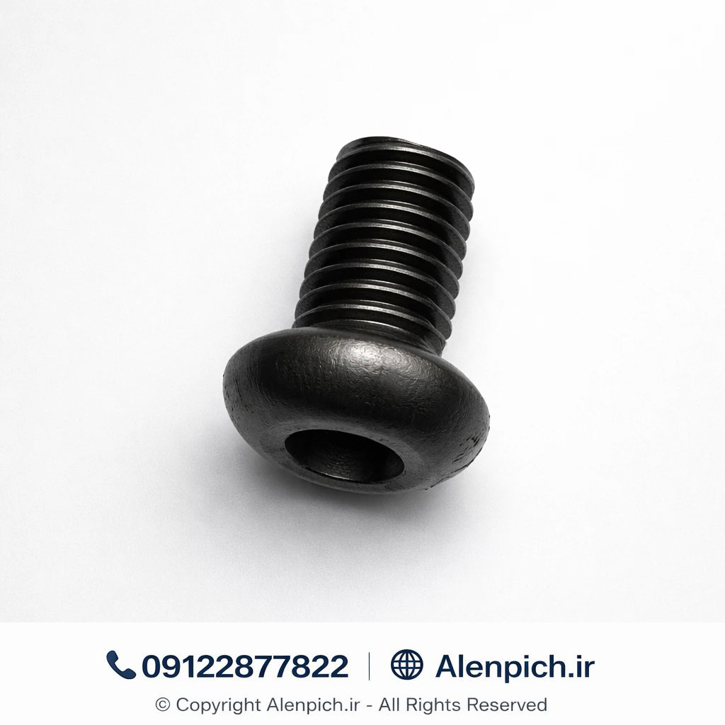 پیچ آلن کله قارچی M12×10