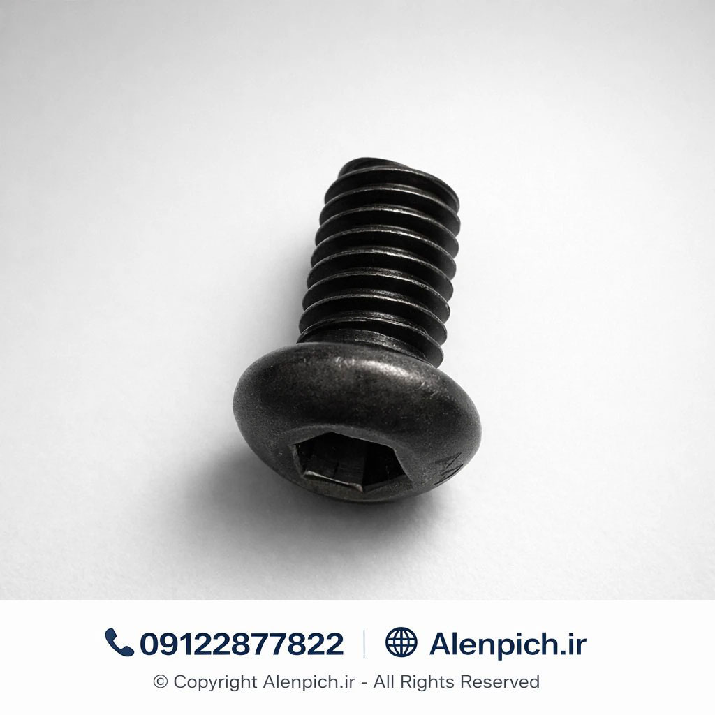 پیچ آلن کله قارچی M10×15