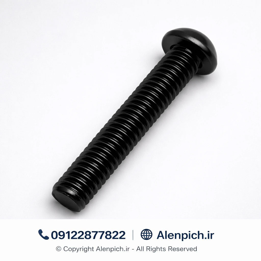پیچ آلن کله قارچی M8*50